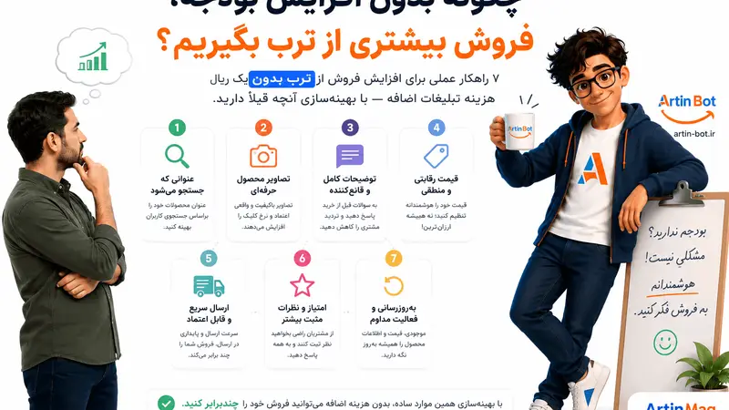 چگونه بدون افزایش بودجه، فروش بیشتری از ترب بگیریم؟