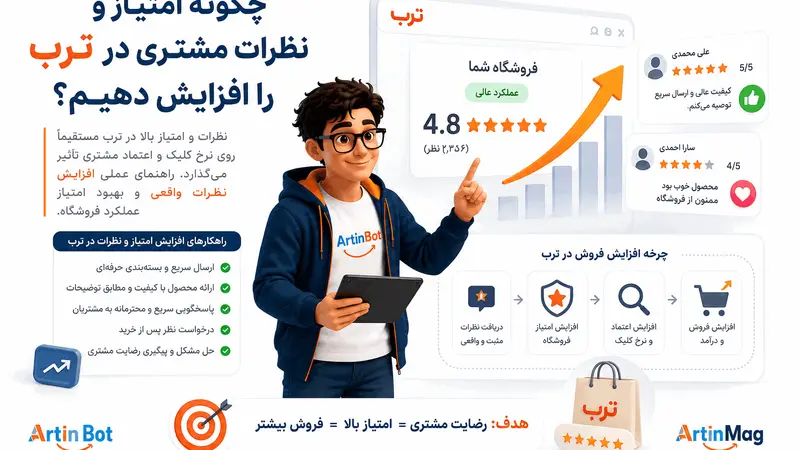 چگونه امتیاز و نظرات مشتری در ترب را افزایش دهیم؟