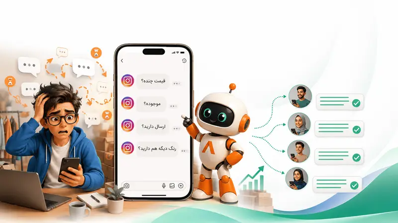 پاسخ خودکار اینستاگرام چیست؟ راهنمای کامل فعالسازی و افزایش فروش در دایرکت